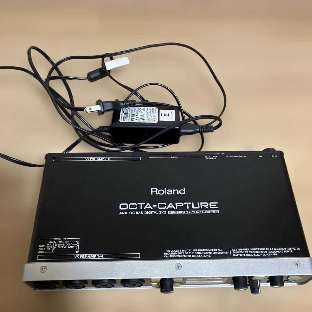 ジャンク　Roland OCTA-CAPTURE オーディオインターフェース