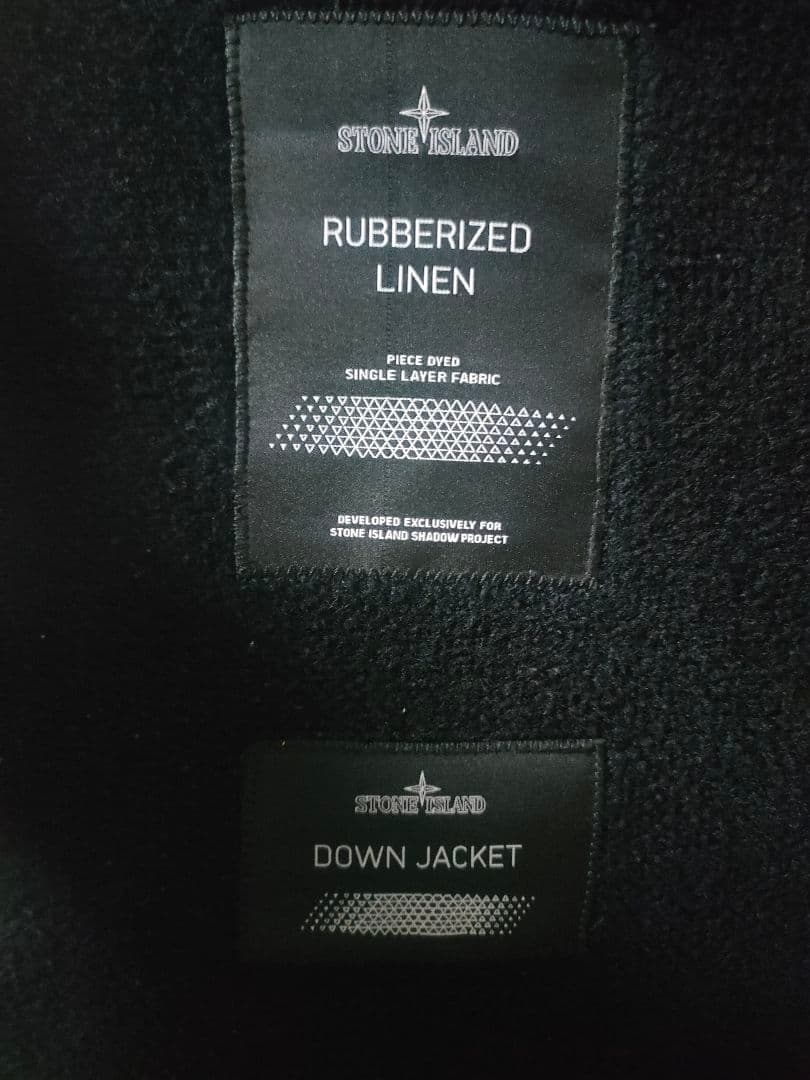 STONE 　 407B3 リネンDOWN JACKET　Mサイズ