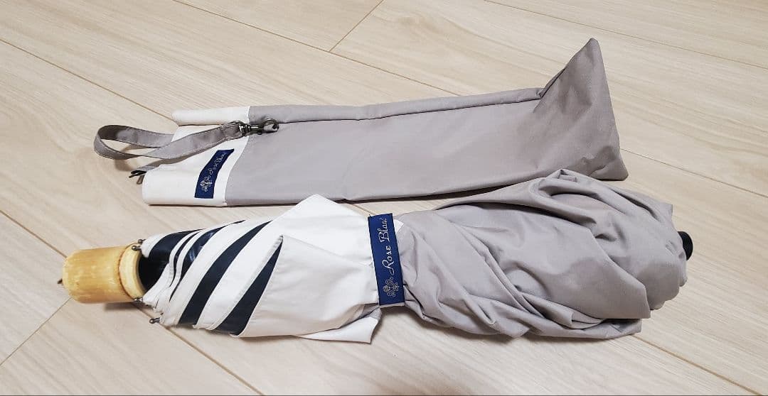 芦屋ロサブラン 折りたたみ日傘 ベージュ