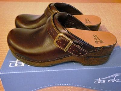 ダンスコ イングリッド　サボ　ダークブラウン