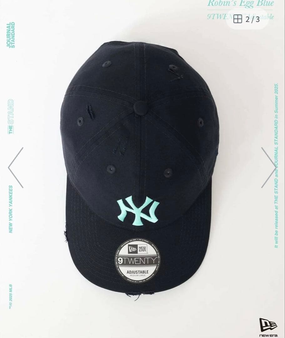NEW ERA / ニューエラ 別注 NYY ロビンズ エッグ ブルー