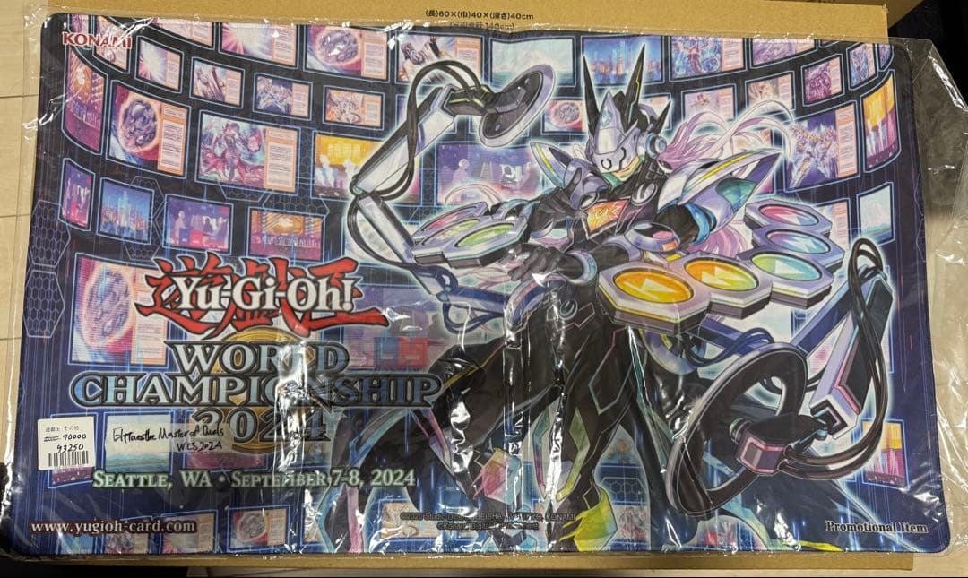 遊戯王WCS2024 記念マットElttaestheMASTERofDUELS
