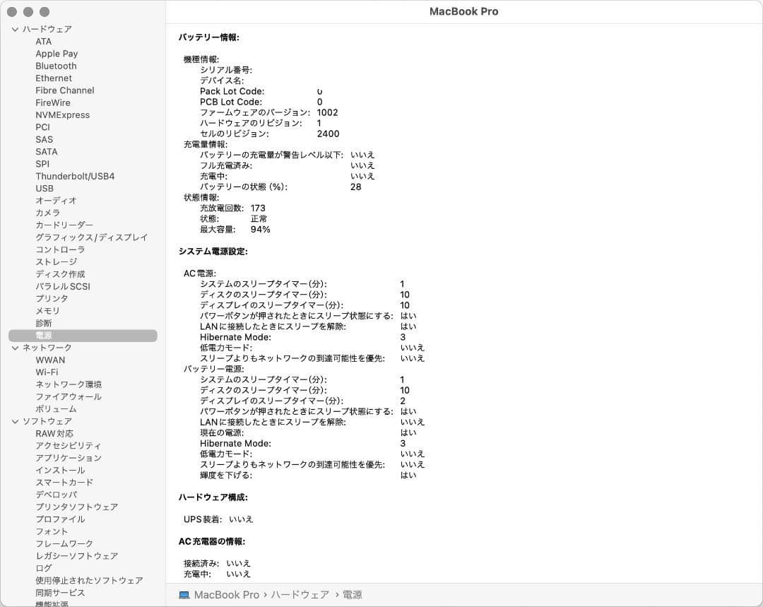 Apple M1 MacBook Pro スペースグレー 256G メモリ8G