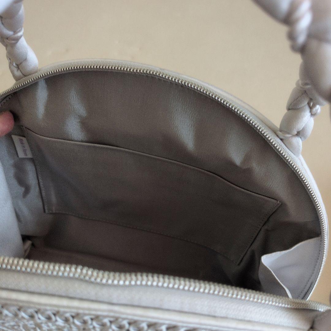 yasuyasu様【未使用品】コード刺繍ハンドバッグ 定価¥38,500