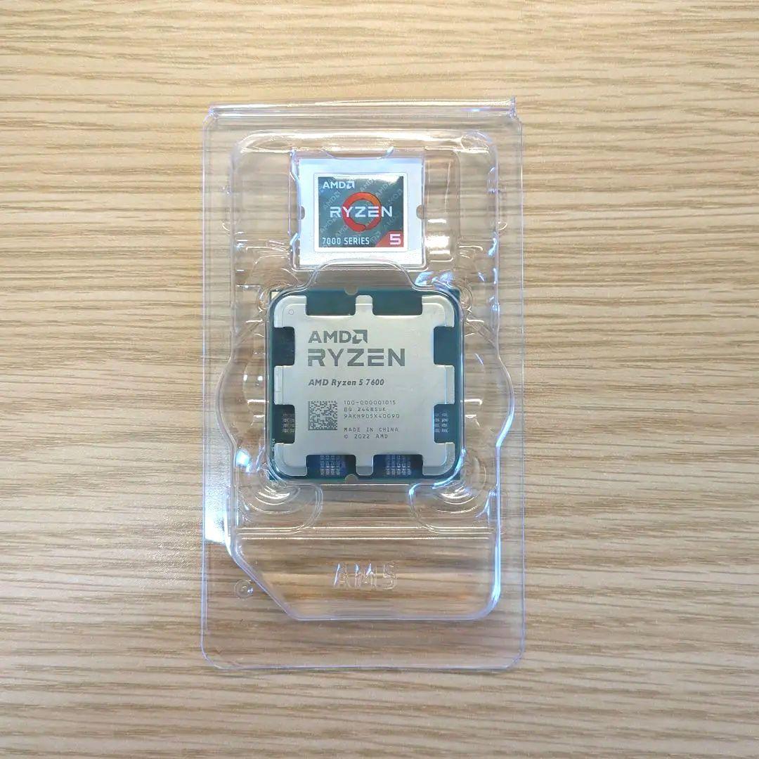 【週末まで値下げ】AMD Ryzen 5 7600 BOX CPU