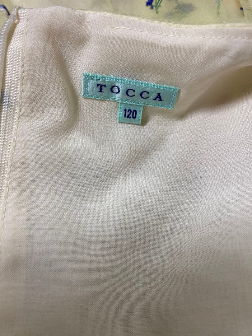 トッカ　tocca 刺繍ドレス120センチ