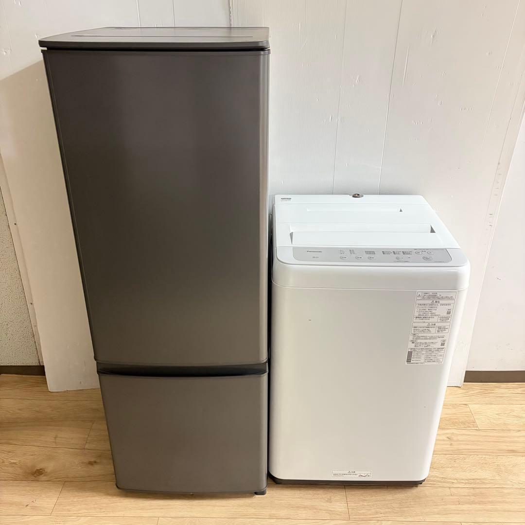 美品お買い得❗️三菱パナソニック❗️1人暮らし家電セット大阪、大阪近郊配送設置無料Q