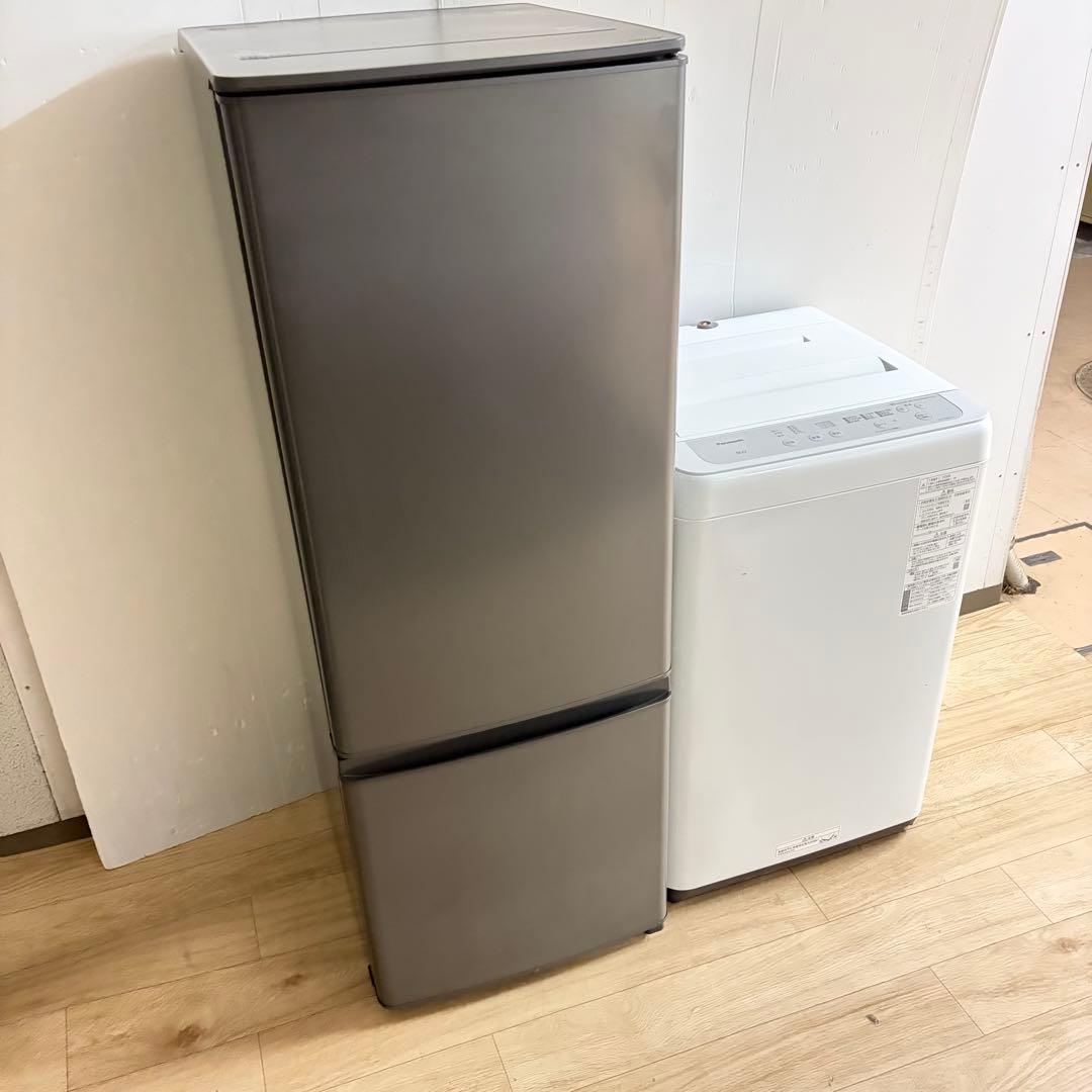 美品お買い得❗️三菱パナソニック❗️1人暮らし家電セット大阪、大阪近郊配送設置無料Q
