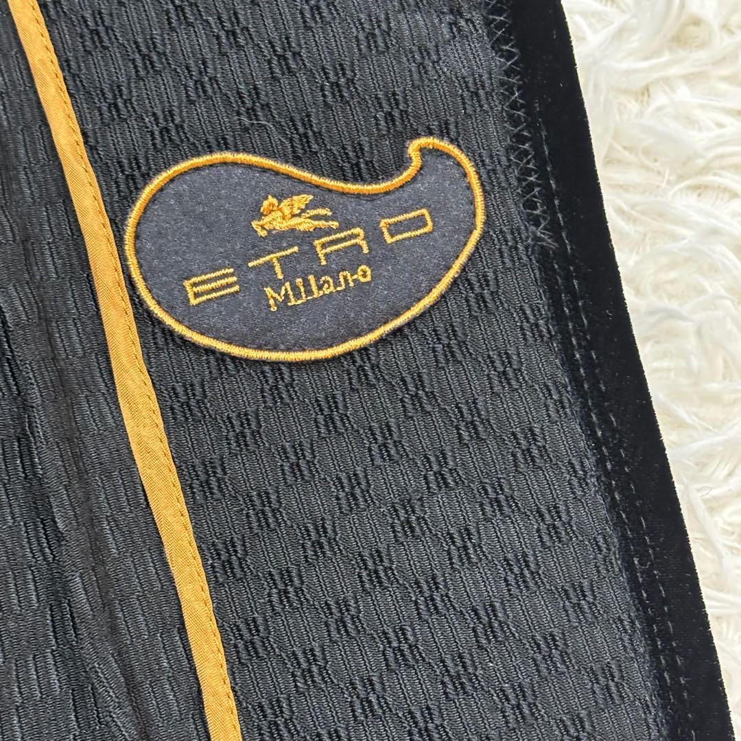 美品✨ エトロ テーラードジャケット 黒 ブラック 40