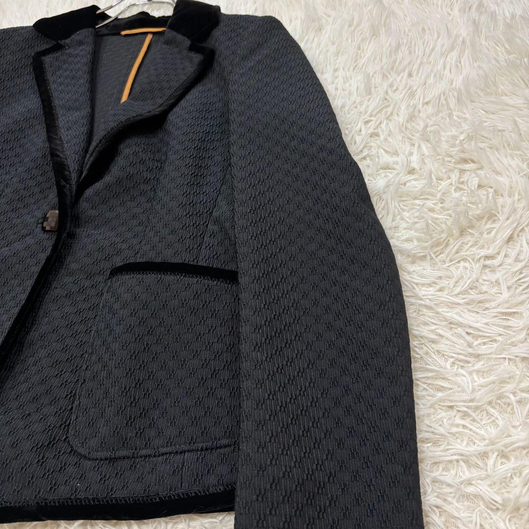 美品✨ エトロ テーラードジャケット 黒 ブラック 40