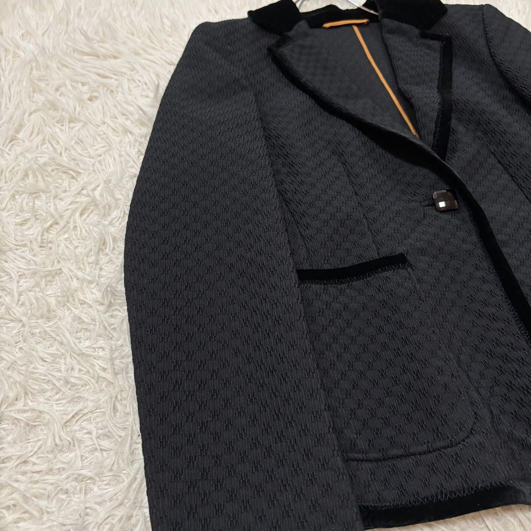 美品✨ エトロ テーラードジャケット 黒 ブラック 40