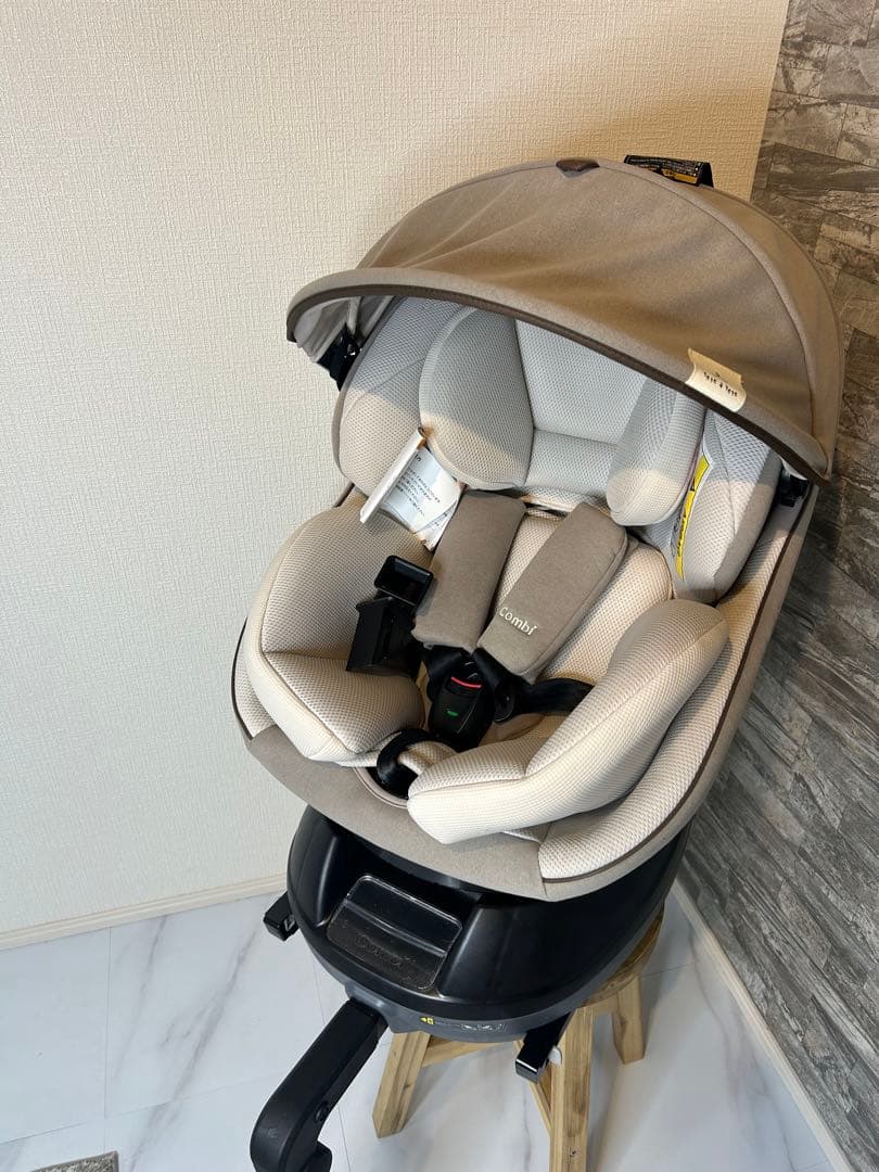激美品❗️クルムーヴスマートISOFIX tete a tete おまけ付き