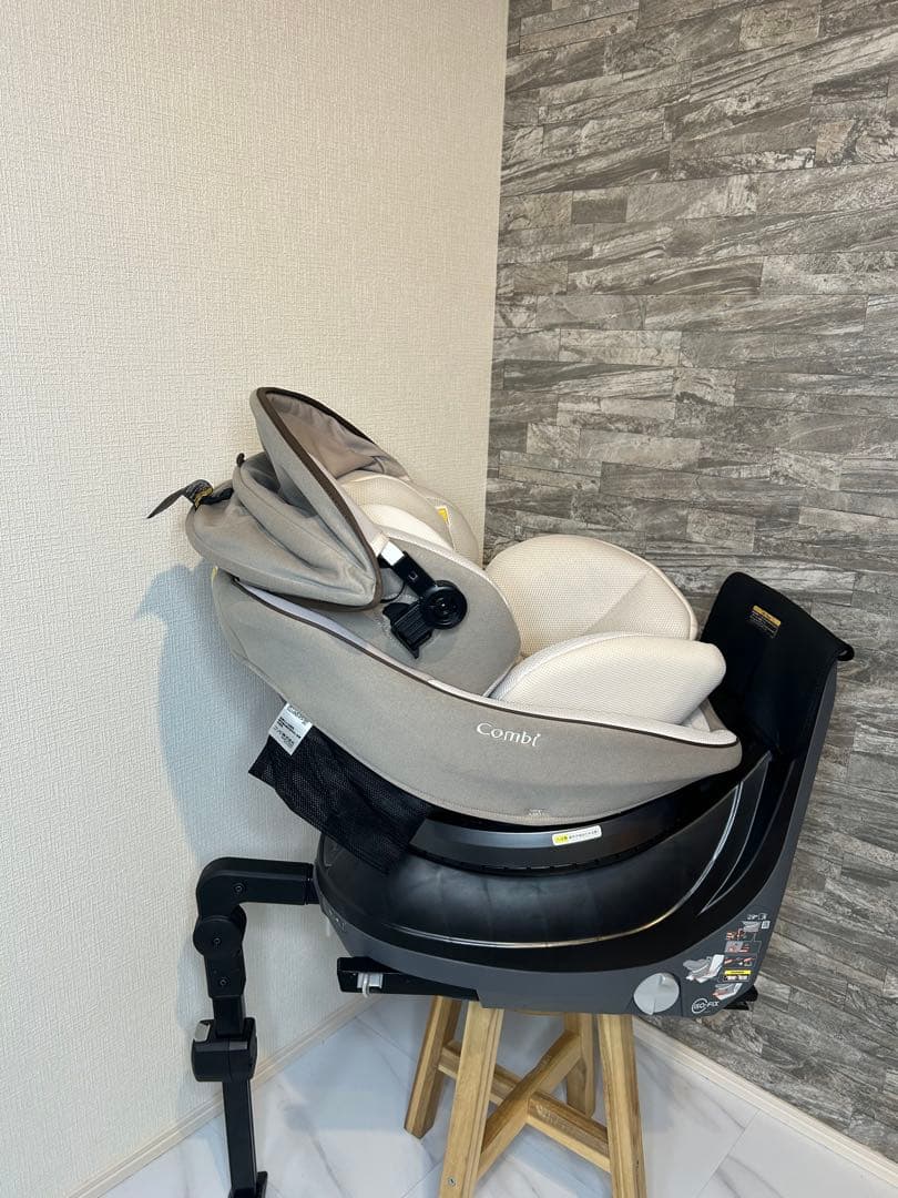 激美品❗️クルムーヴスマートISOFIX tete a tete おまけ付き