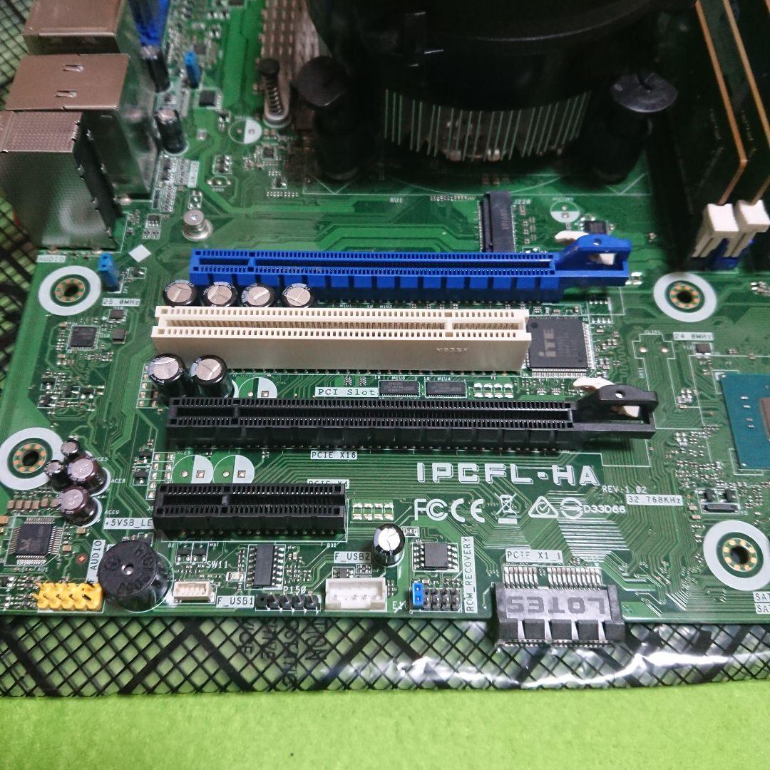 動作品・core-i3 8100 メモリ16GB IPCFL-HA マザーボード