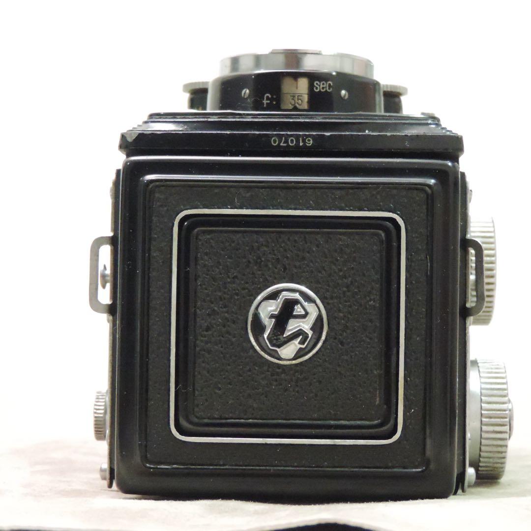 【動作品】Yashicaflex 新B 二眼レフ 中判カメラ