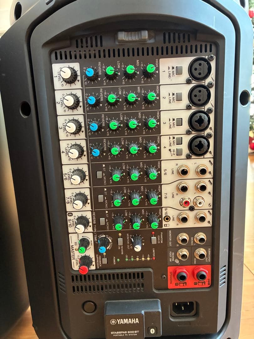 スピーカー・ウーファー Yamaha Stagepas 600BT