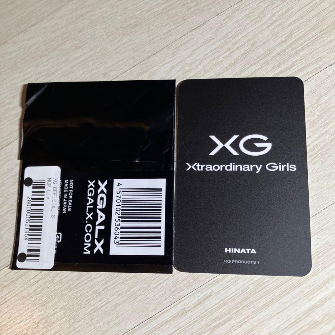 XG PRODUCTS1 OFFICIAL トレカ ひなた　HINATA