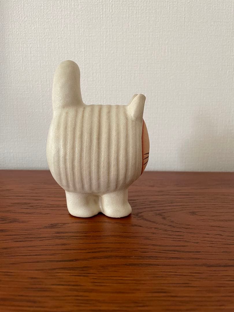 リサラーソン ディエチ キャット/ミッセ アイボリー　北欧雑貨