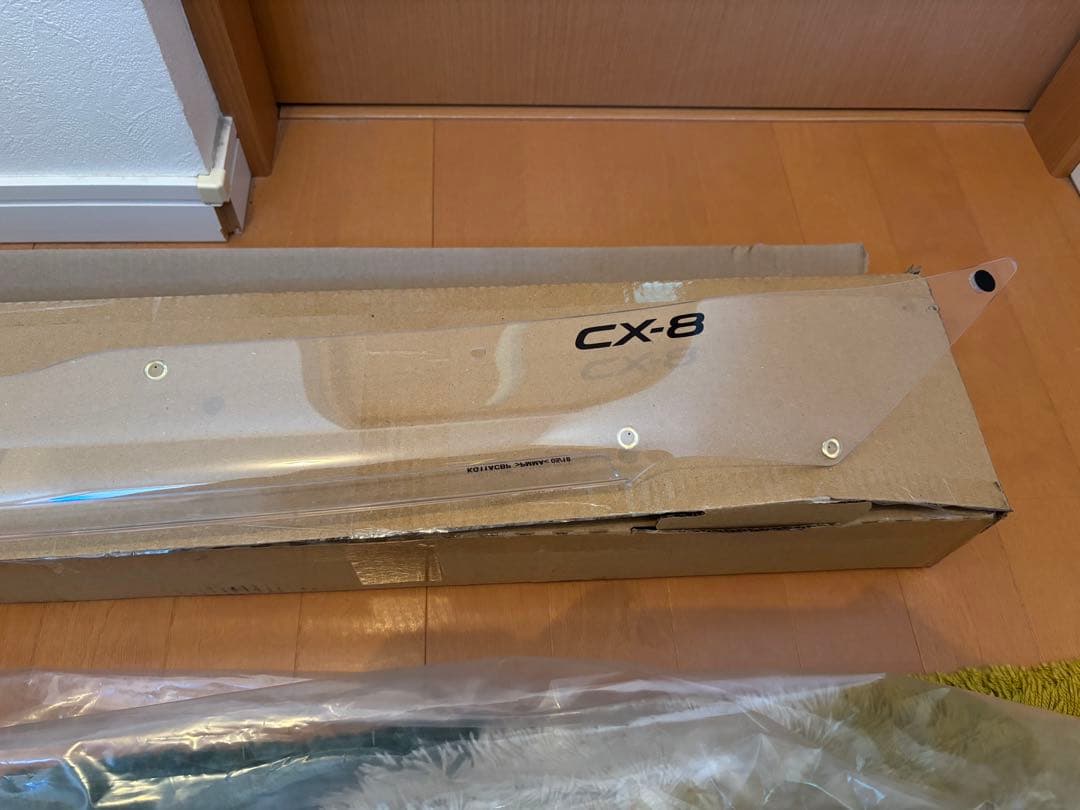 CX-8 新品クリアボンネットプロテクター
