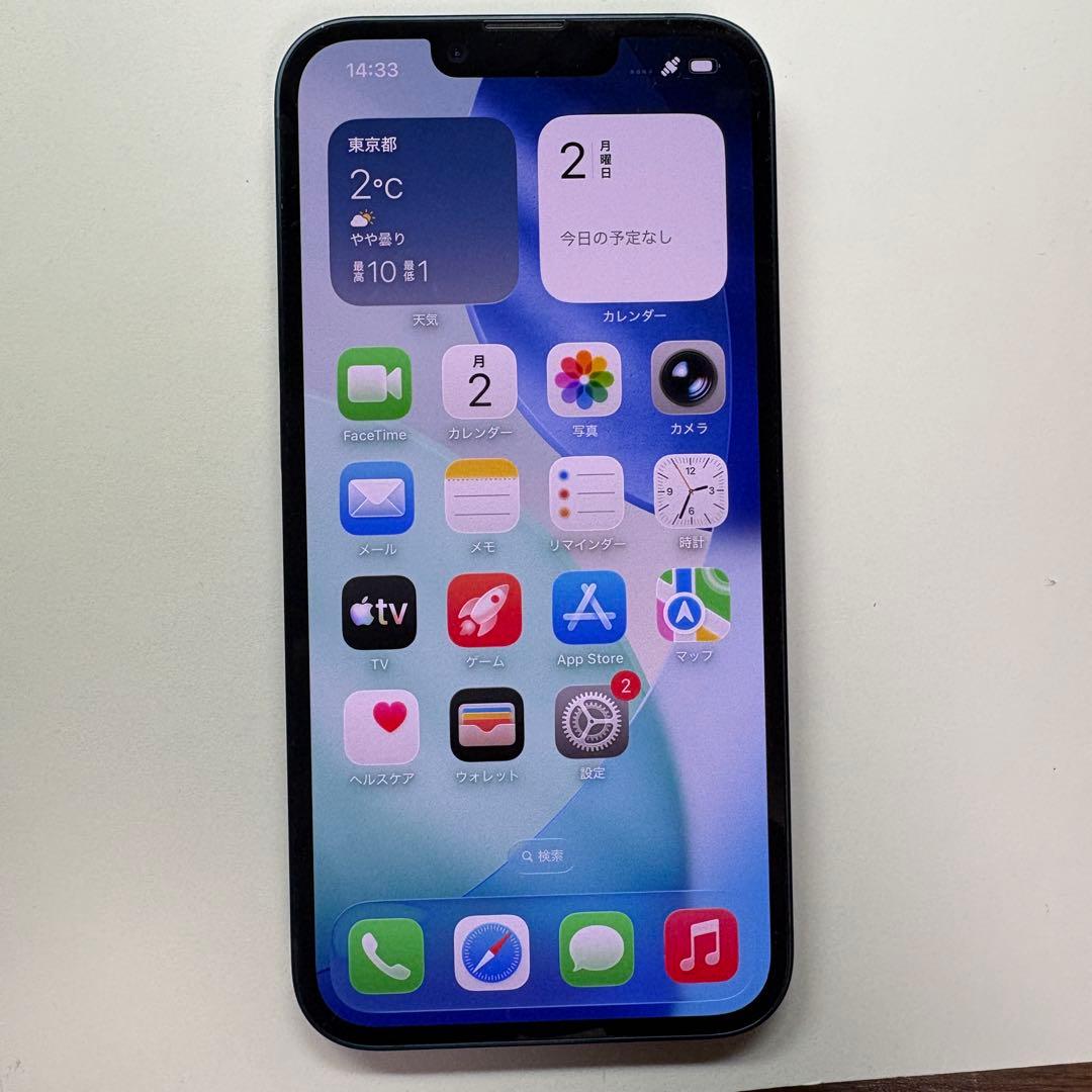 k*o様 【美品】Apple iPhone 14 128GB ミッドナイト