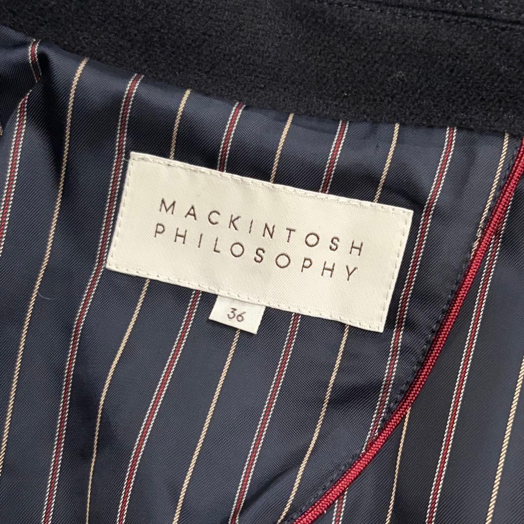 マッキントッシュフィロソフィー　金ボタン　ブレザー　テーラードジャケット　紺ブレ