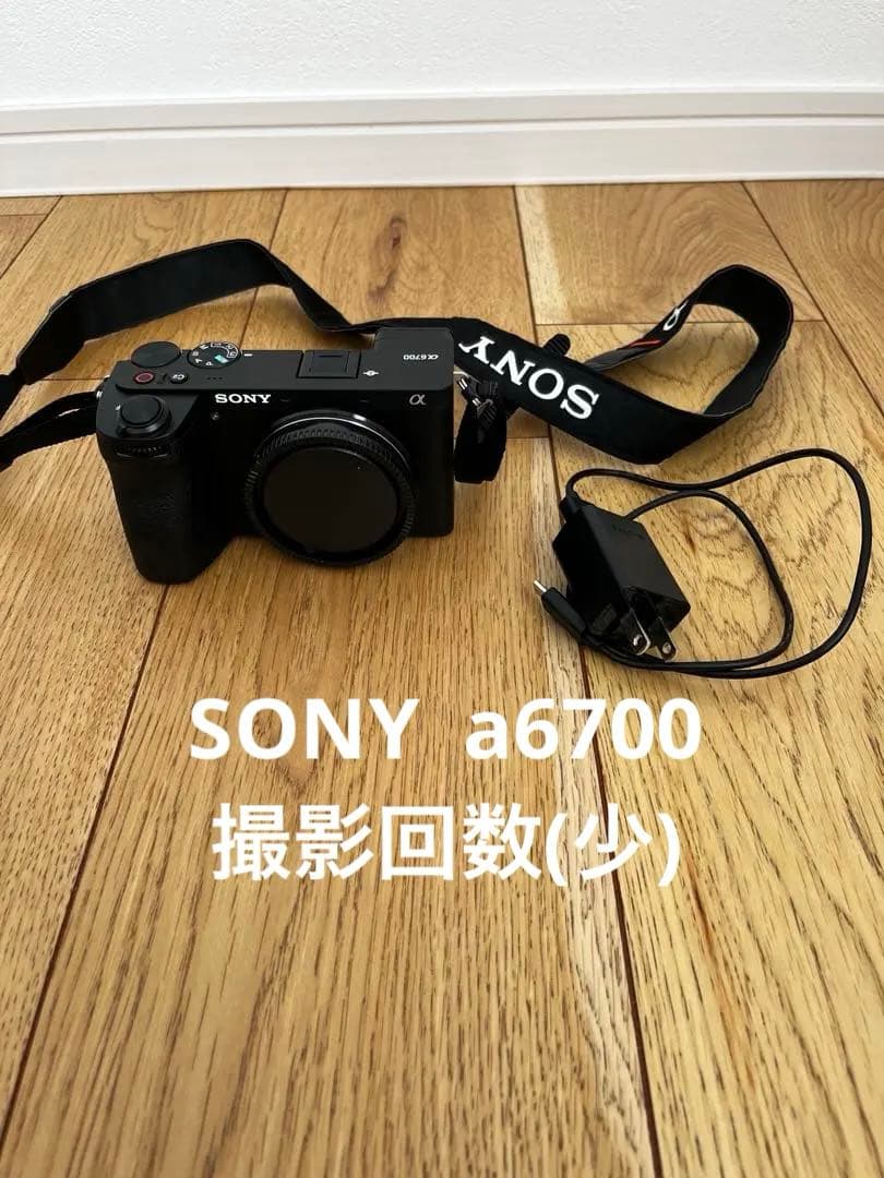 SONY a6700 ミラーレス一眼　美品