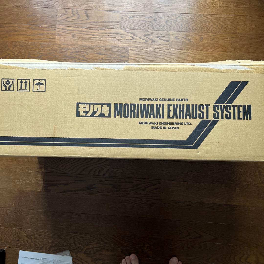 モリワキ CB400SF 18B ONE-PIECE ブラックマフラー