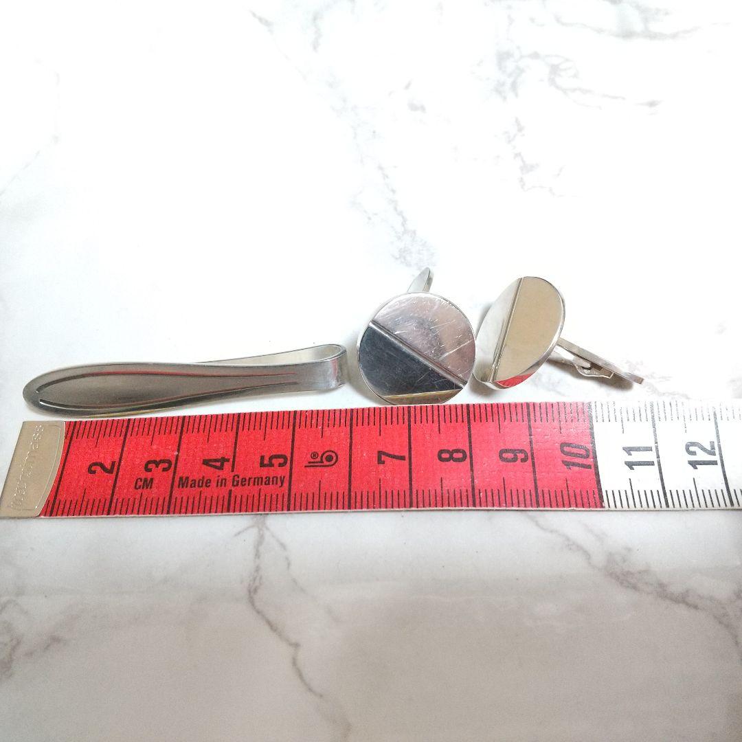 ジョージジェンセン シルバー925 ネクタイピン　カフス　バーバリー