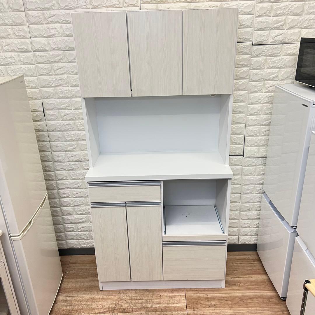 食器棚 レンジ台 レンジボード キッチンボード 高さ180cm