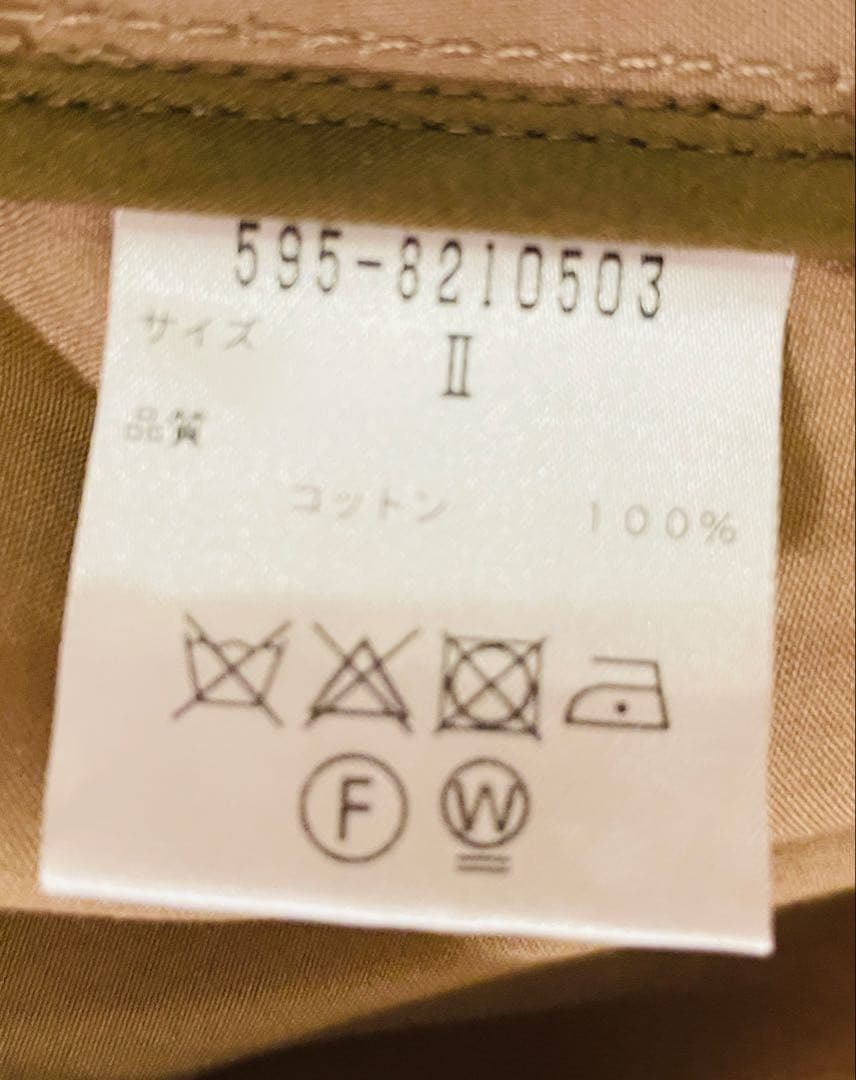 マーガレットハウエルMHL, カーキ モッズコート フード付き