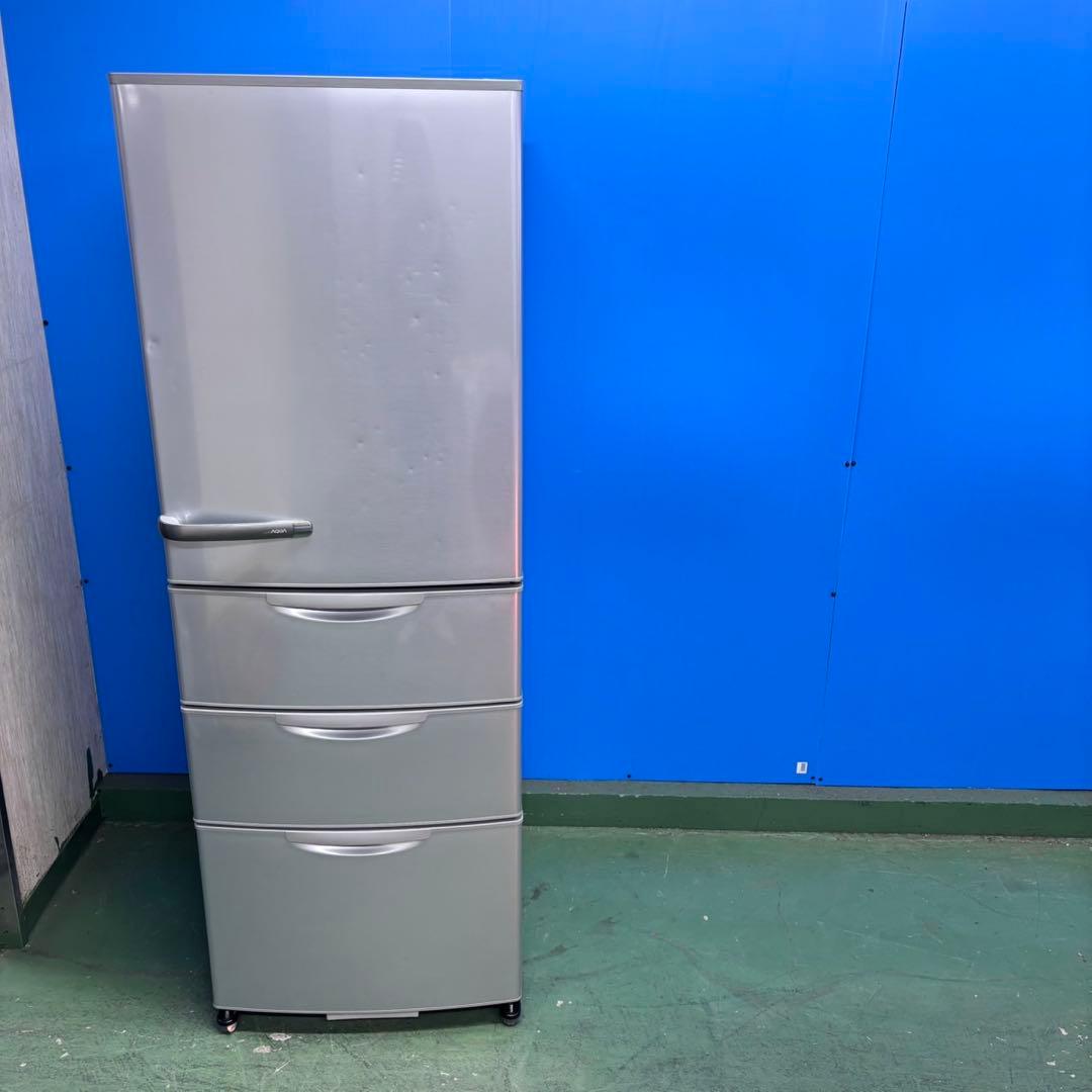 658 AQUA 大型冷蔵庫　格安　300L強　355L 小型　家庭用右開き格安