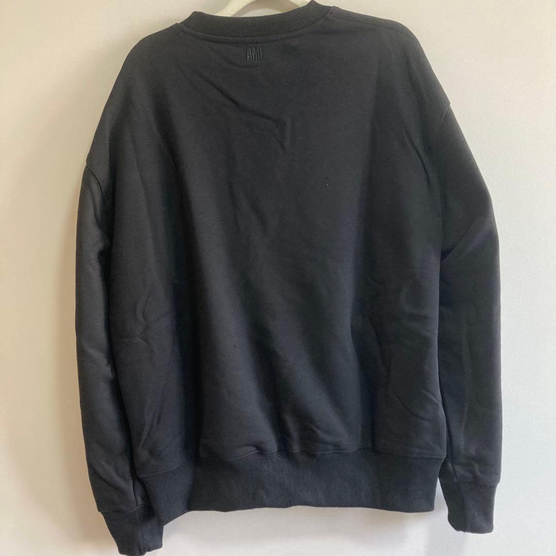 Ami parisアミパリス ブラック スウェット L