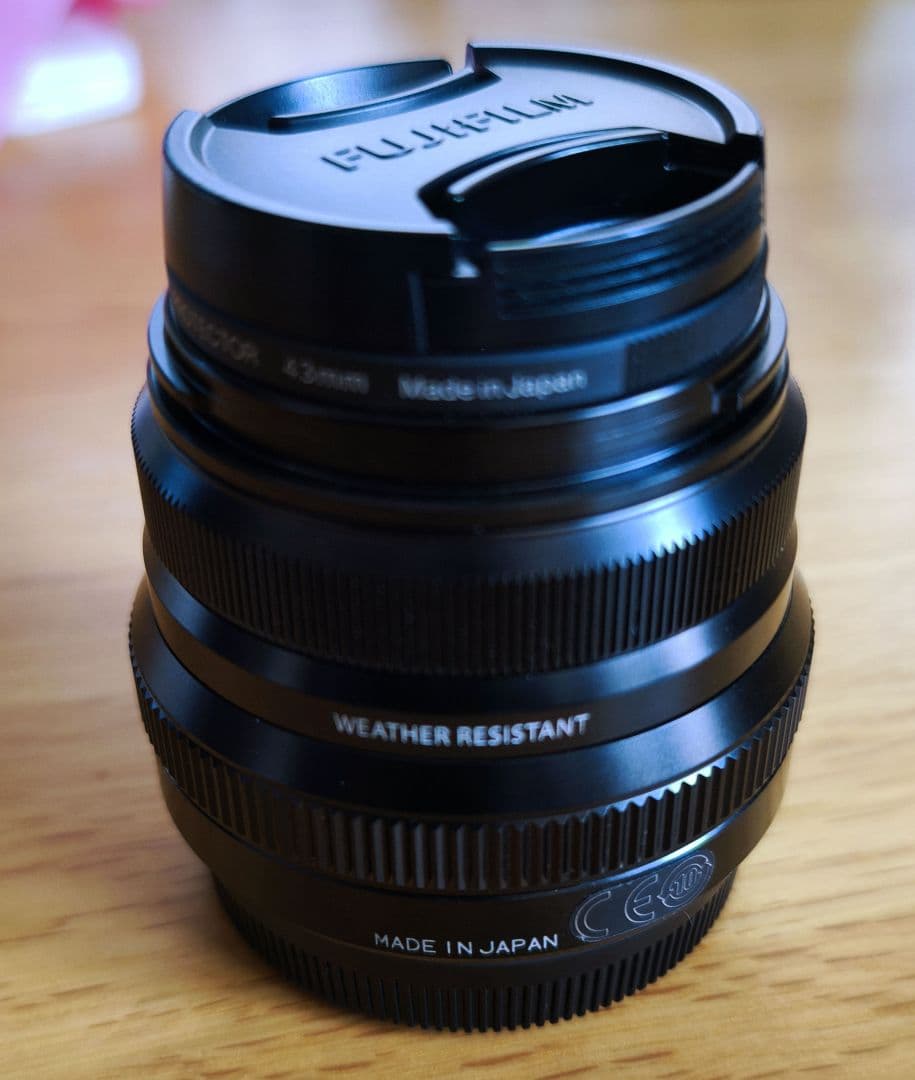 【FUJIFILM】 XF35mm F2 R WR 美品