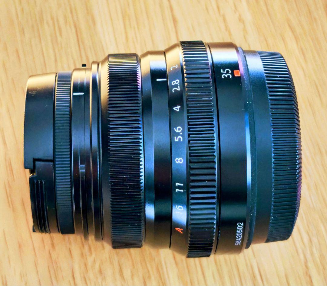 【FUJIFILM】 XF35mm F2 R WR 美品