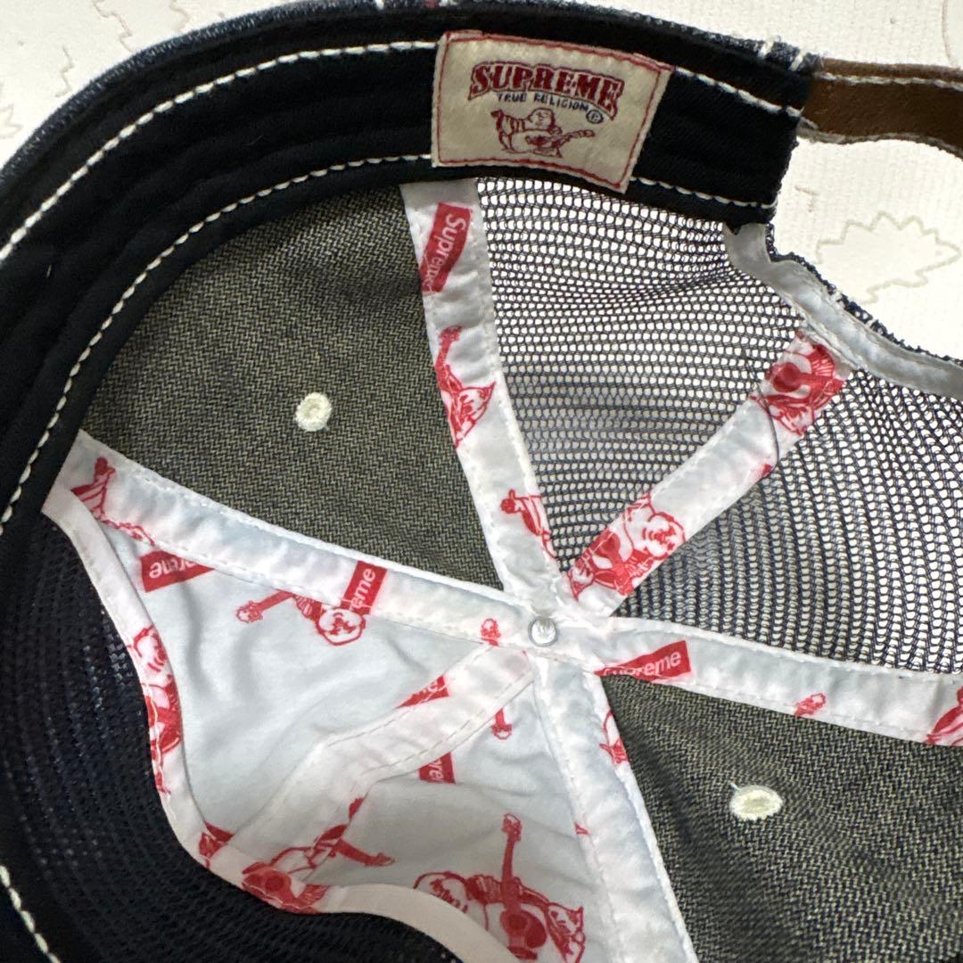 SUPREME True Religion キャップ　ネイビー