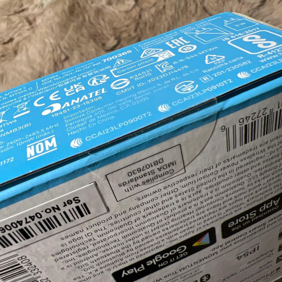 MOMENTUM True Wireless 4 スマートワイヤレスイヤホン