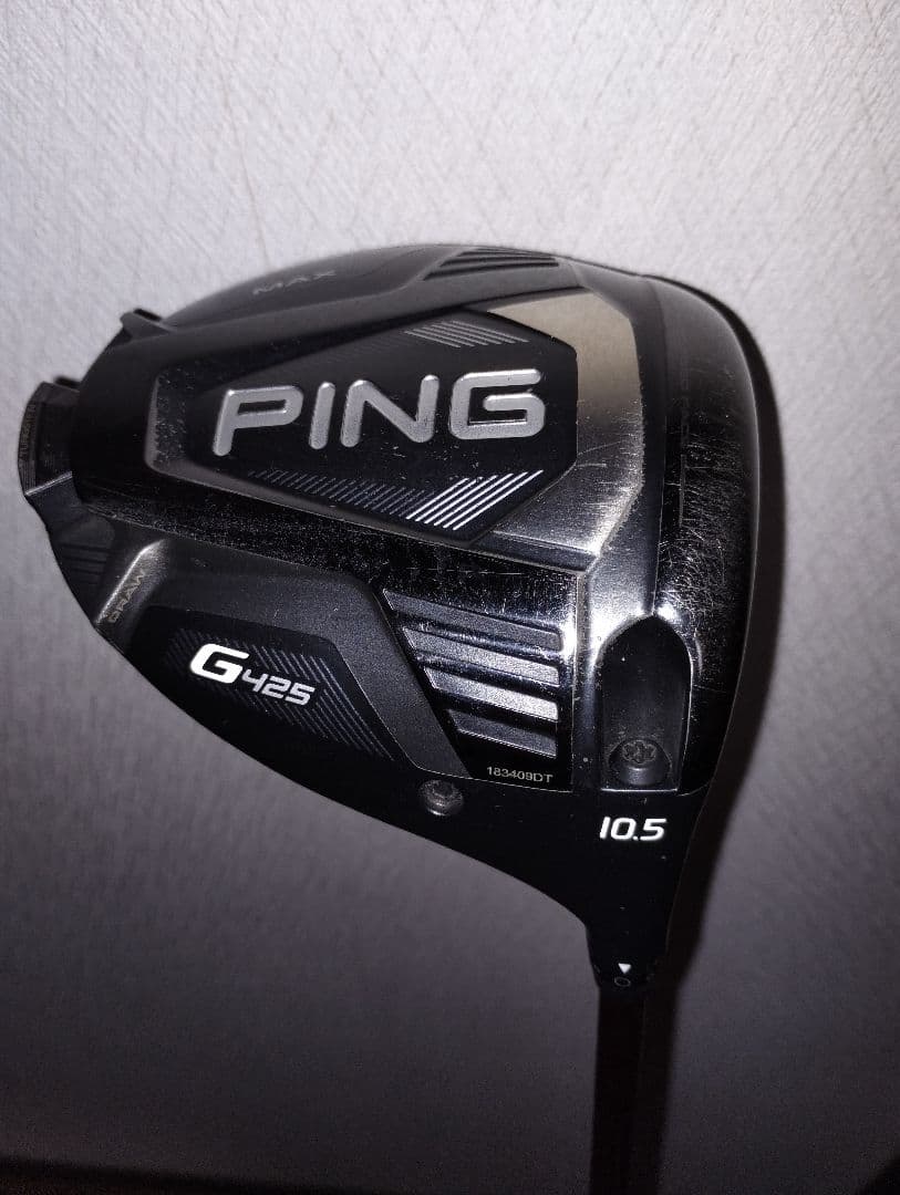 ping ピン　G425maxドライバー　10.5度　美品　値下げしました