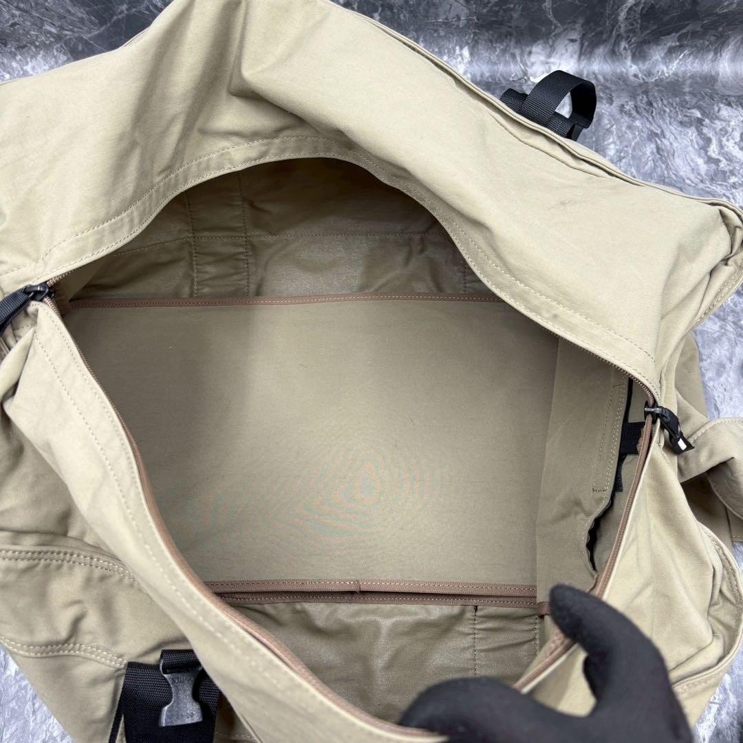 美品■PORTER ボストンバッグ　旅行カバン　カーキ　大容量　2WAY