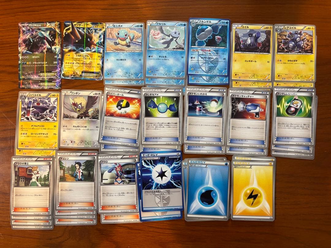 ポケモンカード　BW デッキセット　レシラム　ゼクロム　ミュウツー　ゲノセクト他