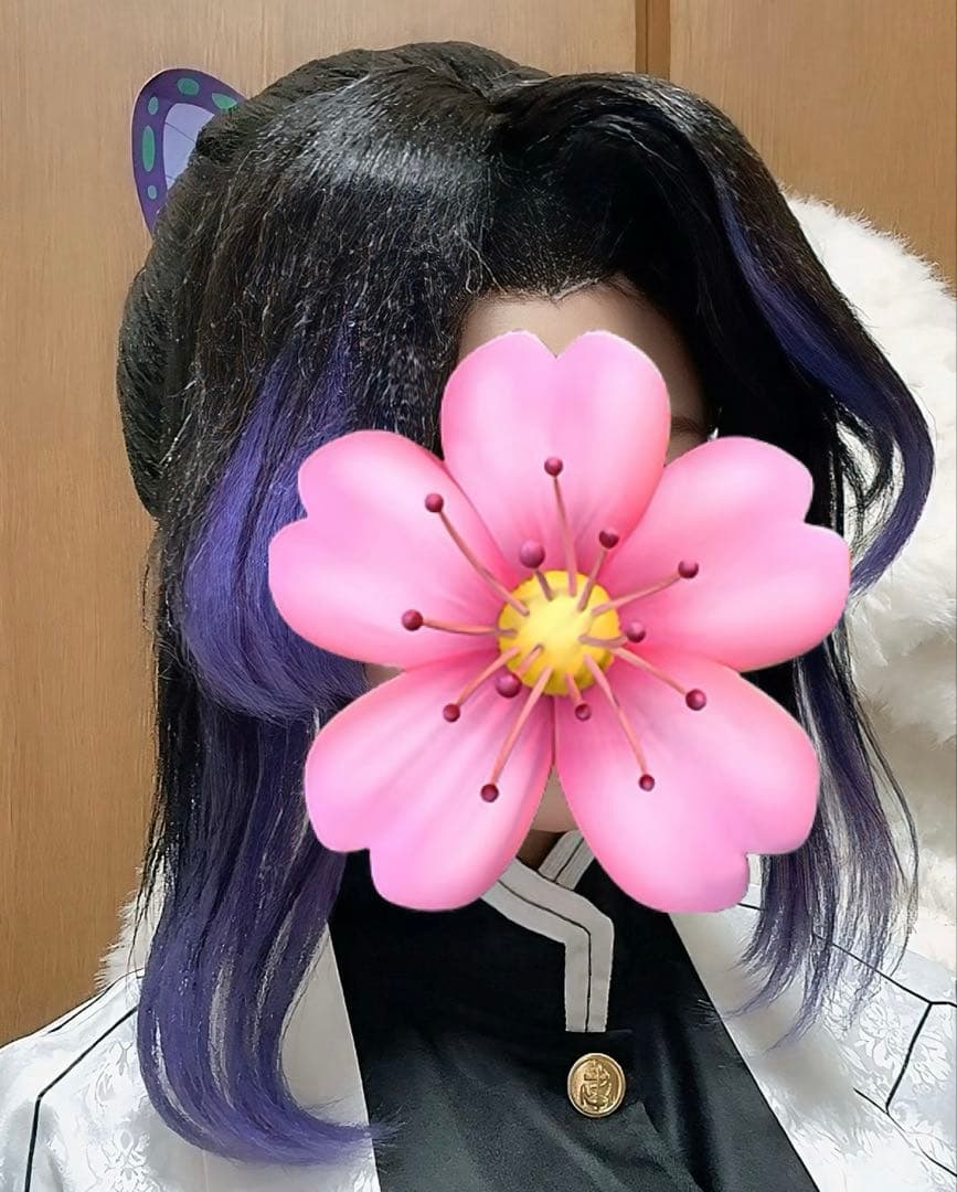 胡蝶しのぶ風 ウィッグ