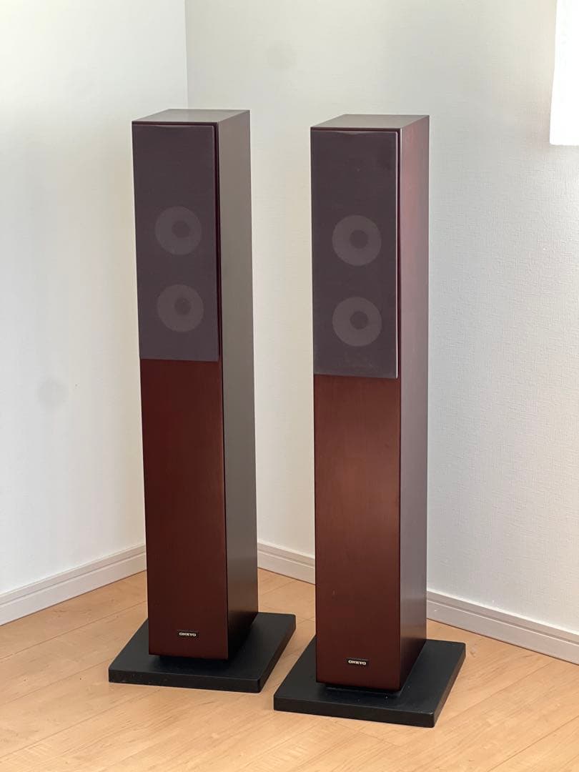 ONKYO D-309E ブラウン 3ウェイスピーカー　ペア