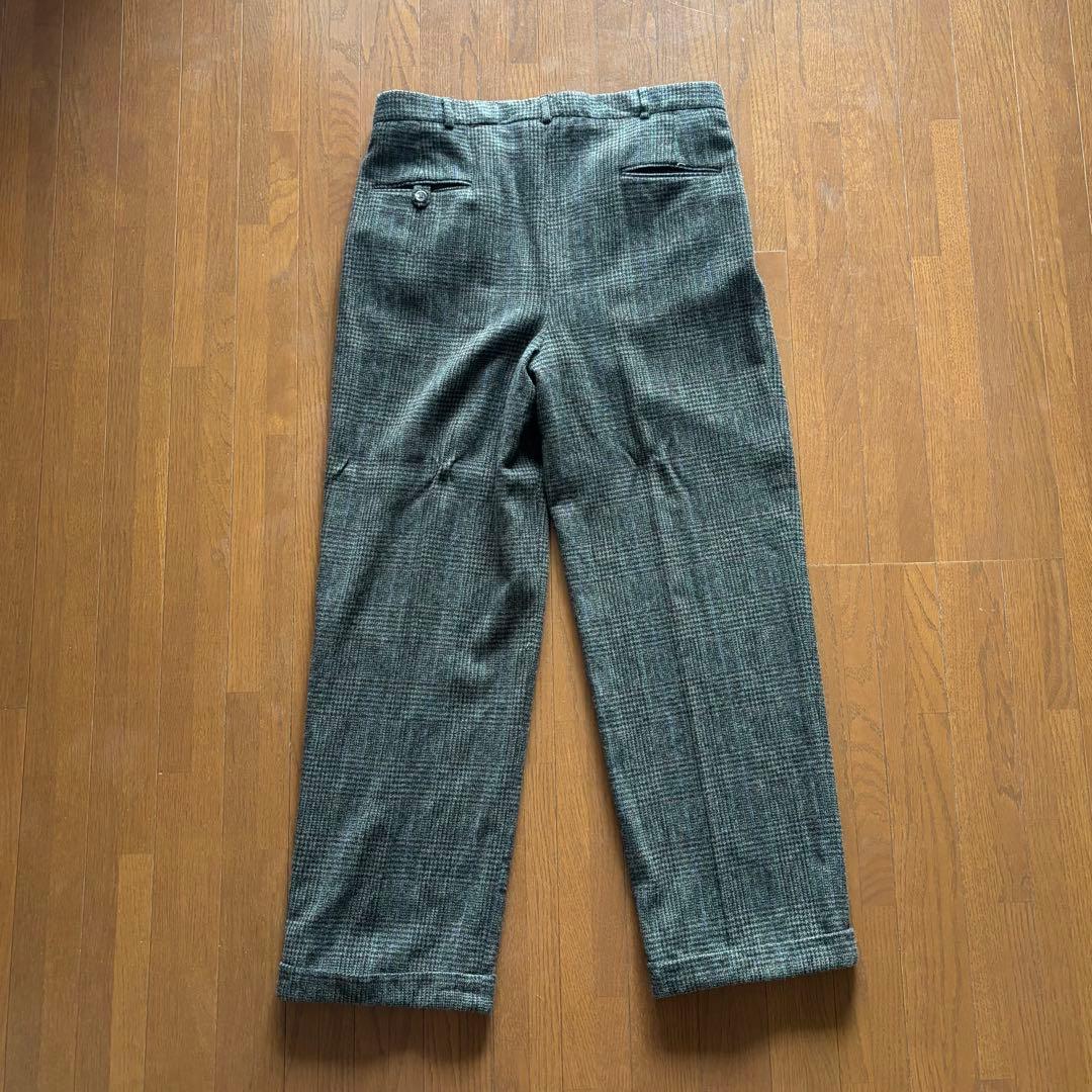 90's Polo by Ralph Lauren チェック柄 ウールスラックス