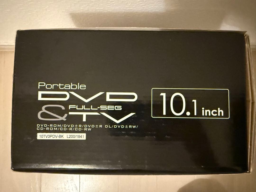 プレーヤー GREEN HOUSE GH-PDV10MTC-BK BLACK