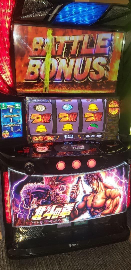 ♪パチスロ実機　すぐ発送　北斗の拳　ケンシロウ　ユニット・バイブスイッチ付き♪