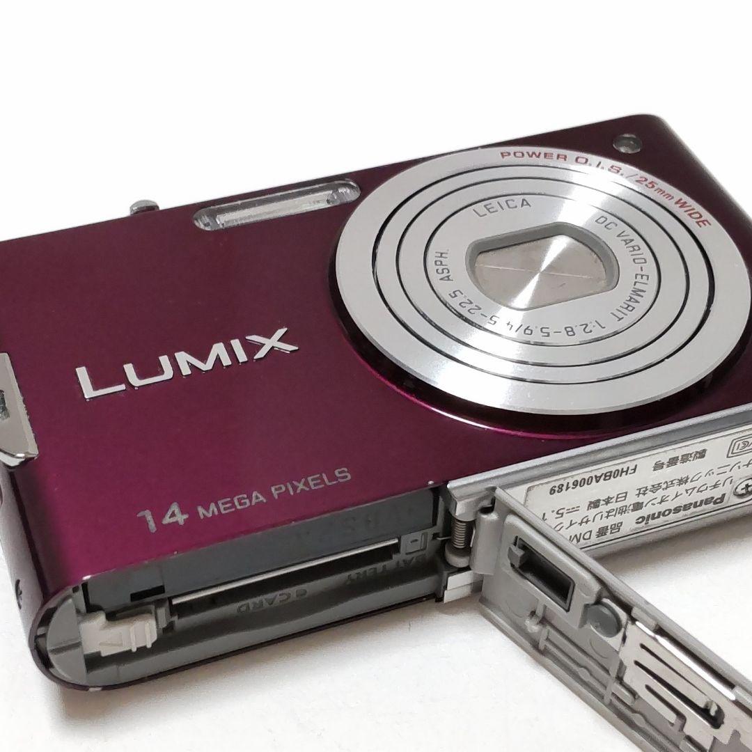 動作確認済み パナソニック LUMIX DMC-FX66 オールドコンデジ