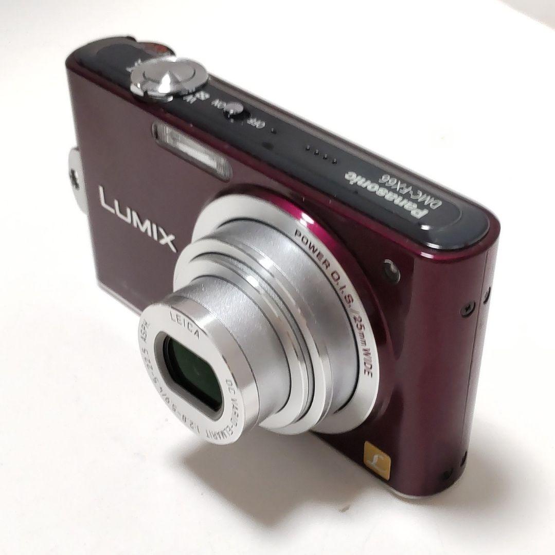 動作確認済み パナソニック LUMIX DMC-FX66 オールドコンデジ