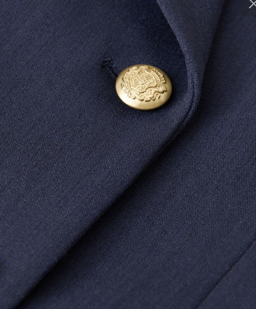 リヴドロワ　コート感覚で羽織れる　ウールライクジャケット