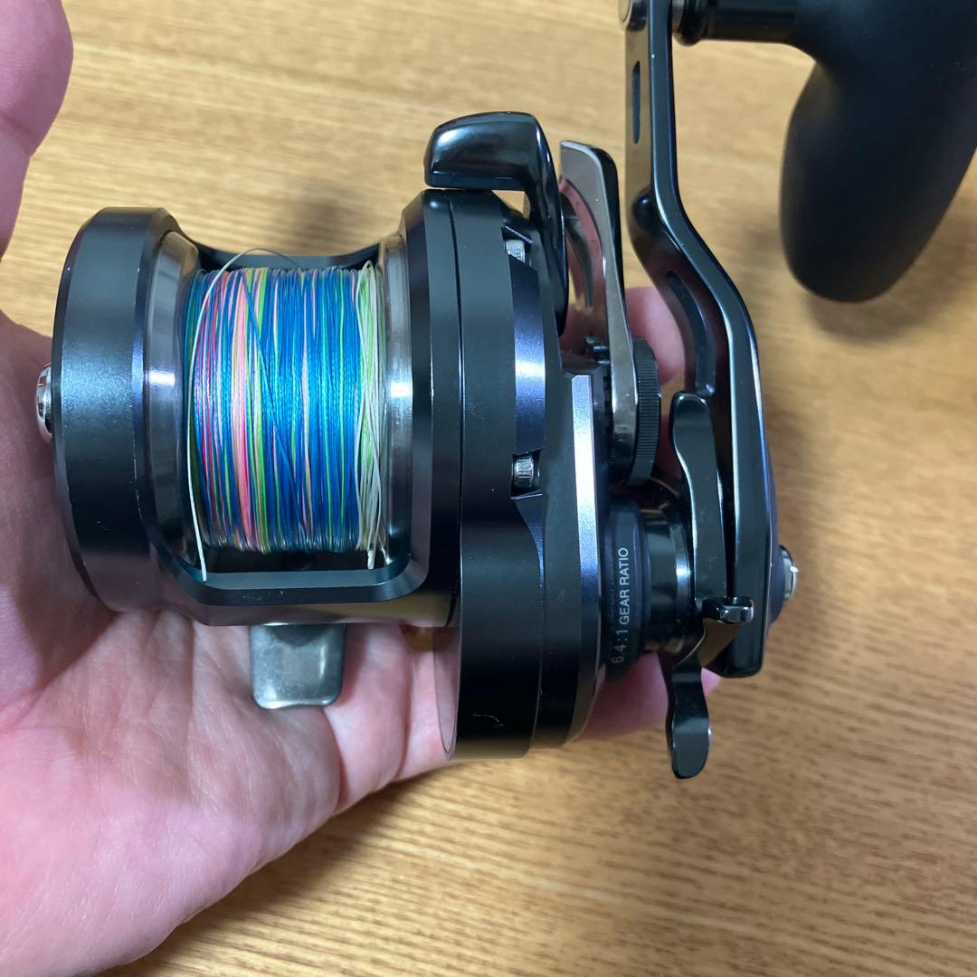 美品　シマノ　オシアジガー　Fカスタム 1501HG 左巻　スロージギング他