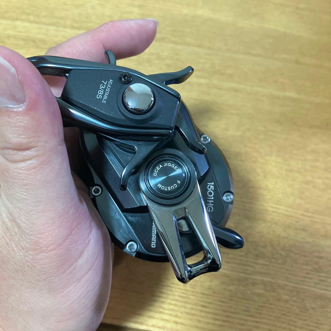 美品　シマノ　オシアジガー　Fカスタム 1501HG 左巻　スロージギング他