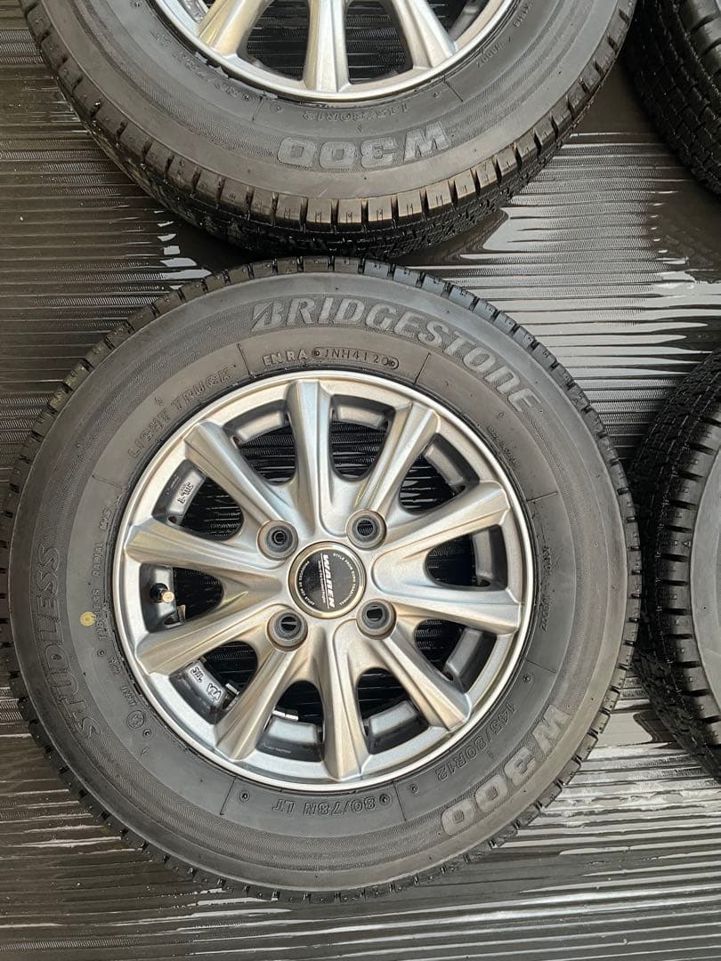 ブリヂストン タイヤ・ホイールセット W300 5スポーク